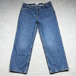 Frame Denim Blue Wide Leg Jeans